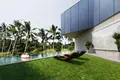 Complexe résidentiel New complex of villas and townhouses with swimming pools, a shopping mall and restaurants, Ubud, Bali, Indonesia