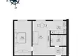 Appartement 2 chambres 48 m² Jurmala, Lettonie