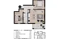 Wohnung 1 Schlafzimmer 46 m² Donja Lastva, Montenegro