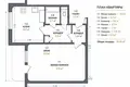 Wohnung 1 zimmer 37 m² Hatawa, Belarus