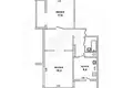 2 room apartment 64 m² Muchaviecki sielski Saviet, Belarus