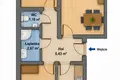 Mieszkanie 3 pokoi 58 m² Warszawa, Polska
