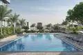 Complexe résidentiel New Skyhills Residence 2 with swimming pools, a restaurant and a viewpoint, JVC, Dubai, UAE