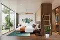 Kompleks mieszkalny New complex of villas with swimming pools and gardens on the first sea line, Phuket, Thailand