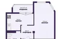 Mieszkanie 1 pokój 40 m² Mińsk, Białoruś