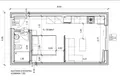 1 room apartment 35 m² Finikes, Greece