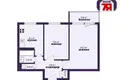 2 room apartment 38 m² Salihorsk, Belarus