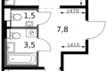 Appartement 2 chambres 50 m² Leninsky District, Russie