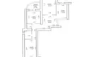 Mieszkanie 3 pokoi 87 m² Mińsk, Białoruś