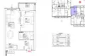 1 room apartment 48 m² Budva, Montenegro