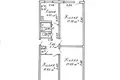 Квартира 3 комнаты 61 м² Минск, Беларусь