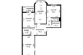 Mieszkanie 3 pokoi 80 m² Mińsk, Białoruś