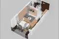 Estudio 1 habitación 36 m² Batumi, Georgia