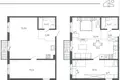 Appartement 2 chambres 62 m² Kalodziscanski sielski Saviet, Bélarus