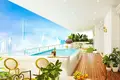 Complejo residencial New luxury Aqua Flora Residence with gardens, swimming pools and a kids' adventure park, Al Barsha South, Dubai, UAE