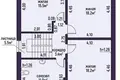 Maison 149 m² Samachvalavicki sielski Saviet, Bélarus