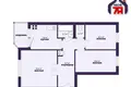 3 room apartment 60 m² Smalyavichy, Belarus