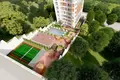 Wohnkomplex Residence with a swimming pool and a tennis court, Istanbul, Turkey