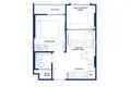 Appartement 1 chambre 34 m² Wichit, Thaïlande
