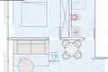 2 room apartment 29 m² Garliava, Lithuania