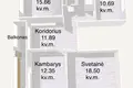 Квартира 3 комнаты 79 м² Алитус, Литва