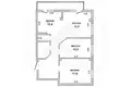 Apartamento 3 habitaciones 81 m² Muchaviecki sielski Saviet, Belarús