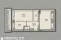 Wohnung 2 zimmer 57 m² Minsk, Belarus
