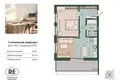 Apartamento 54 m² Kaliningrado, Rusia