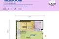Комната 1 спальня 45 м² Sangkat Boeng Keng Kang Ti Muoy, Камбоджа