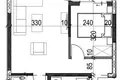 Mieszkanie 1 pokój 42 m² Radanovici, Czarnogóra