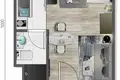 Appartement 1 chambre 21 m² Sakhu, Thaïlande