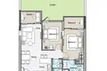 2 bedroom apartment 75 m² Choeng Thale, Thailand