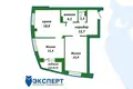 3 room apartment 67 m² Minsk, Belarus