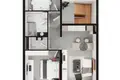 Wohnung 2 Schlafzimmer 86 m² Tivat, Montenegro