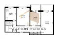 3 room apartment 64 m² Muchaviecki sielski Saviet, Belarus