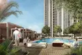 Complejo residencial Harbour Gate—apartments in a residential complex by Emaar with views of harbor and large park, swimming pools and gym in Dubai Creek Harbour