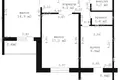 2 room apartment 62 m² Muchaviecki sielski Saviet, Belarus