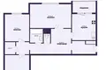 Appartement 3 chambres 86 m² Minsk, Bélarus