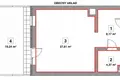 Квартира 2 комнаты 40 м² Краков, Польша