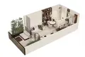 Mieszkanie 1 pokój 34 m² Batumi, Gruzja