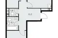 Wohnung 3 zimmer 64 m² Kommunarka, Russland