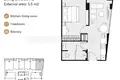 Apartamento 1 habitacion 43 m² Rawai, Tailandia