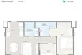 Квартира 2 комнаты 70 м² Choeng Thale, Таиланд
