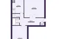 Appartement 2 chambres 51 m² Sloutsk, Bélarus
