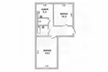 Квартира 2 комнаты 45 м² Брест, Беларусь