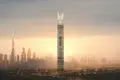 Complexe résidentiel Burj Binghatti Jacob Residences — luxury high-rise residence with a swimming pool and a spa center near a yacht club in Business Bay, Dubai