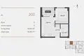 1 bedroom apartment 35 m² Jurmala, Latvia