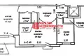 2 room apartment 58 m² Hrodna, Belarus