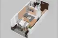 Studio apartment 1 bedroom 36 m² Batumi, Georgia