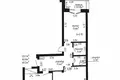 Wohnung 2 zimmer 66 m² Navasielle, Belarus
